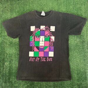 Vintage Y2K Modern Pop Art T-Shirt Abstract Face Cubism Tee